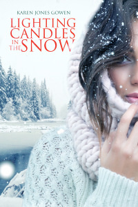 Lighting Candles in the Snow by Karen Jones Gowen